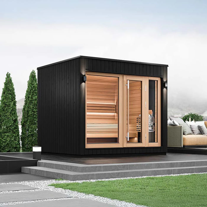 outdoor sauna