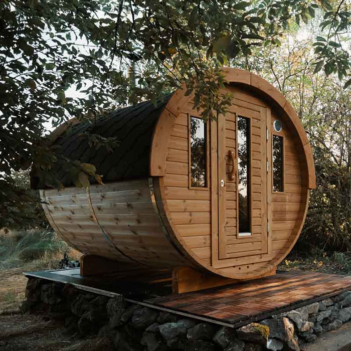 Barrel Sauna 2